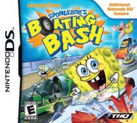 SpongeBob SquarePants Boating Bash PAL Nintendo DS  box art